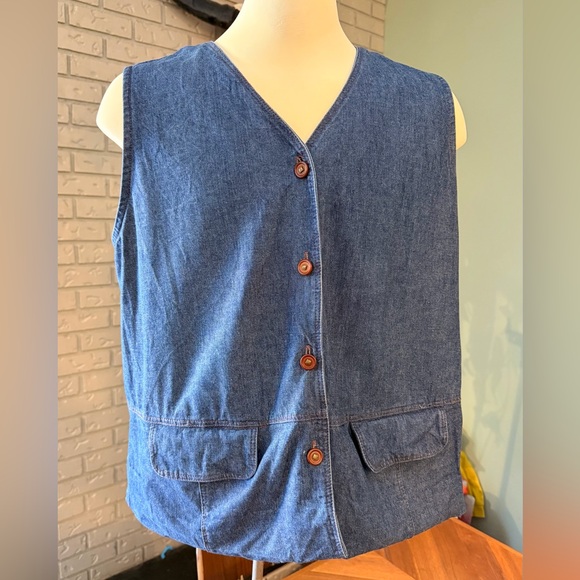 Anton Sport Other - Vintage Anton’s Sport Denim Vest – Made in Canada – Unisex